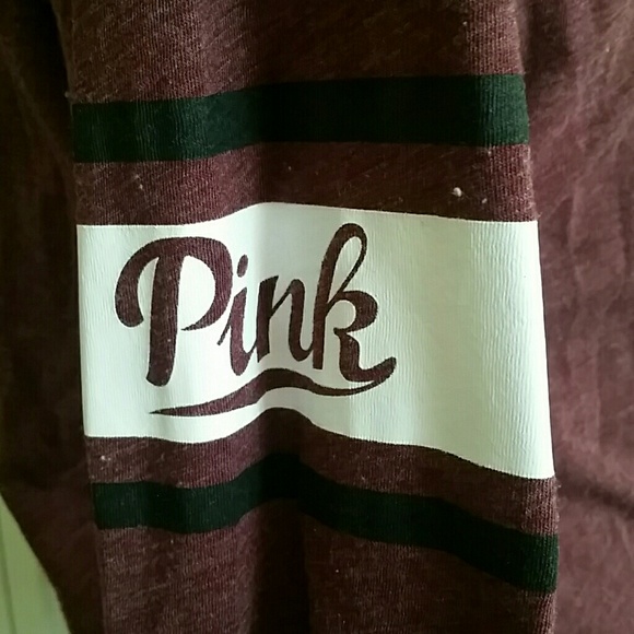 💋PINK Collegiate Long Sleeve Tee💋 - Picture 5 of 6